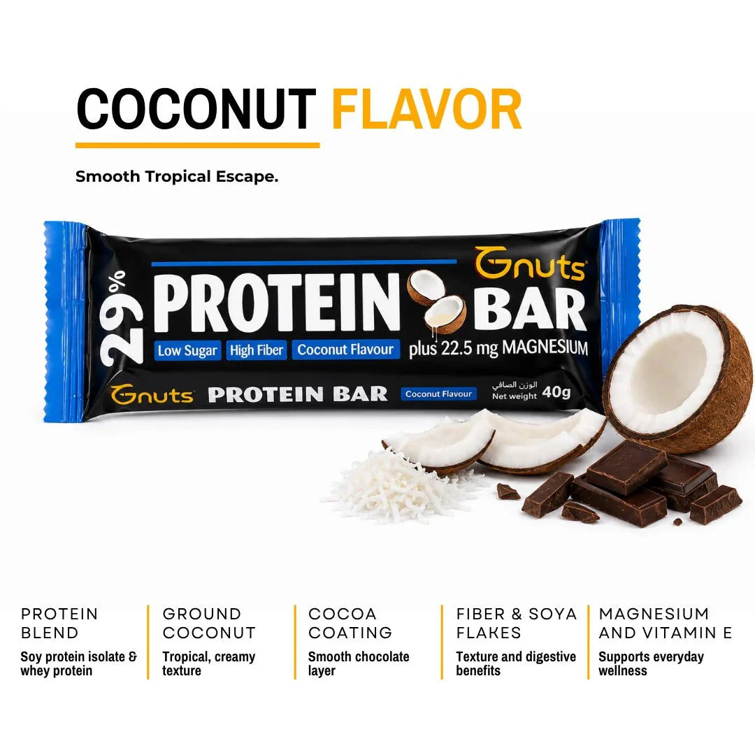 G-NUTS PROTEIN BAR - COCONUT FLAVOR