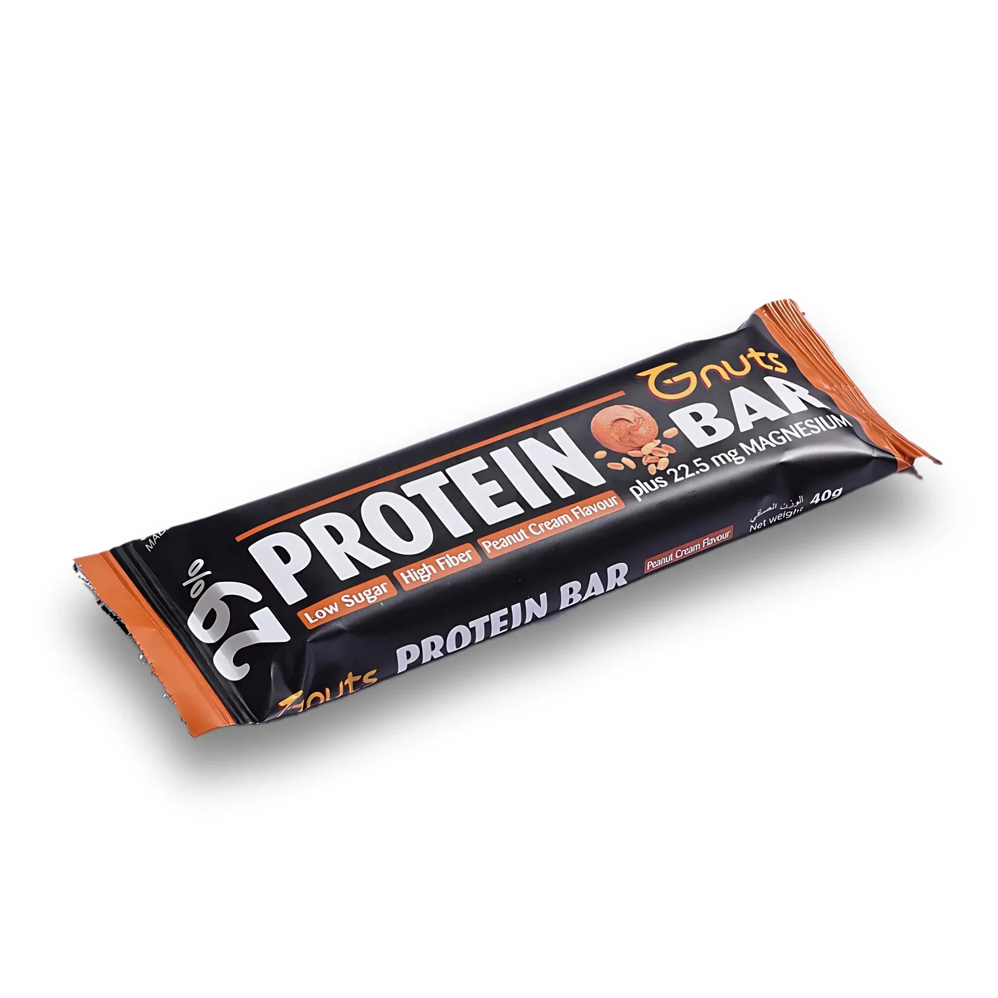 G-NUTS PROTEIN BAR - PEANUT CREAM FLAVOR (BOX OF 12)