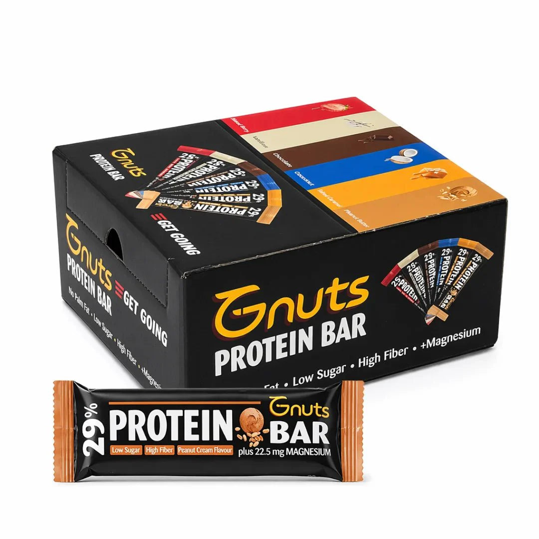 G-NUTS PROTEIN BAR - PEANUT CREAM FLAVOR (BOX OF 12)