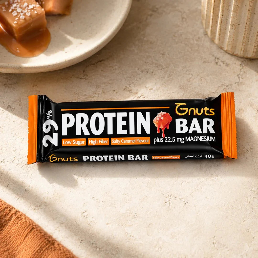 G-NUTS PROTEIN BAR - SALTY CARAMEL FLAVOR (BOX OF 12)