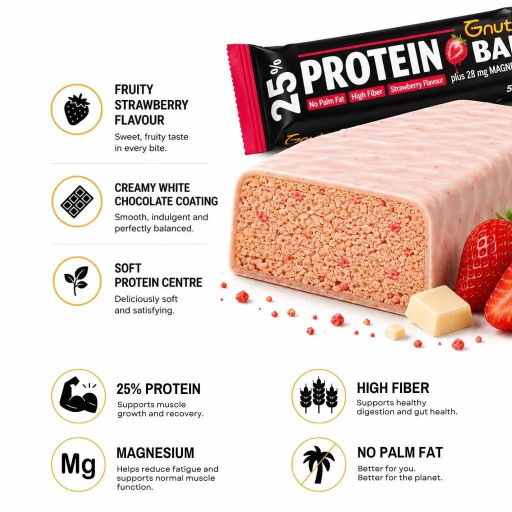 G-NUTS PROTEIN BAR - STRAWBERRY FLAVOR