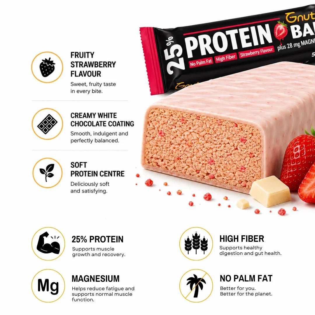 G-NUTS PROTEIN BAR - STRAWBERRY FLAVOR