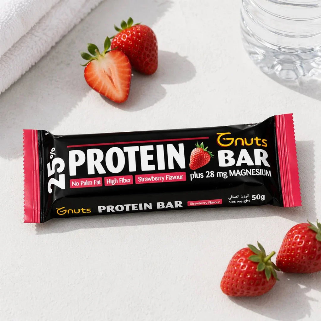 G-NUTS PROTEIN BAR - STRAWBERRY FLAVOR