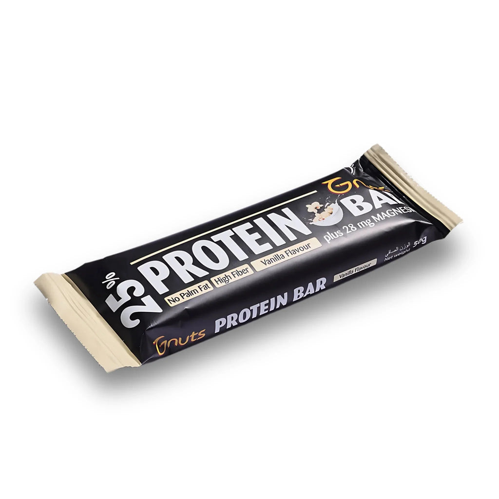 G-NUTS PROTEIN BAR - VANILLA FLAVOR (BOX OF 12)