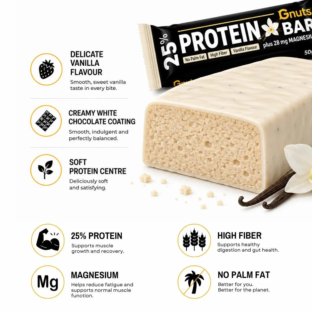 G-NUTS PROTEIN BAR - VANILLA FLAVOR